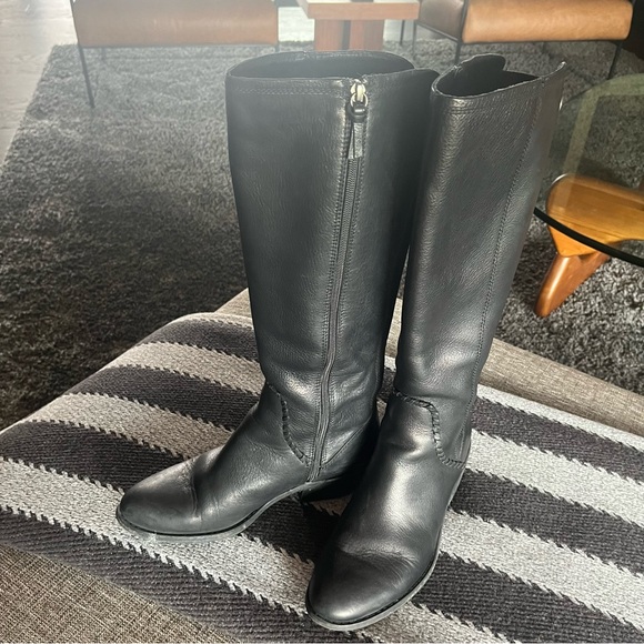 Sofft leather tall boots women size 10 - Picture 2 of 7